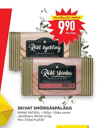 Willys Hemma Skivat smörgåspålägg erbjuda