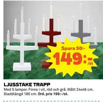 Ljusstake trapp