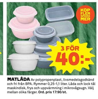 Coop Matlåda erbjuda