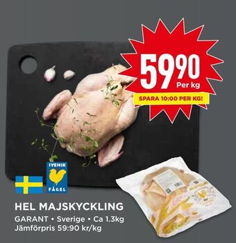 Willys Hel majskyckling erbjuda
