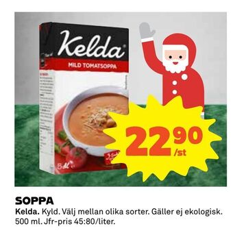 Coop Soppa erbjuda