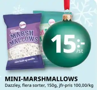 Tempo Dazzley marshmallows erbjuda