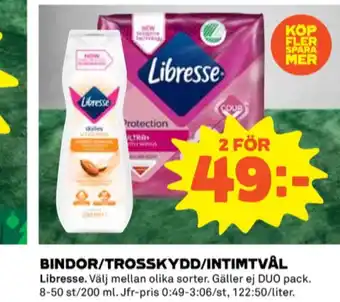 Libresse bindor