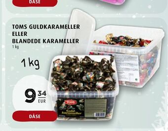 Scandinavian Park Toms guldkarameller eller blandede karameller erbjuda