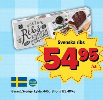 Östenssons Garant spareribs erbjuda