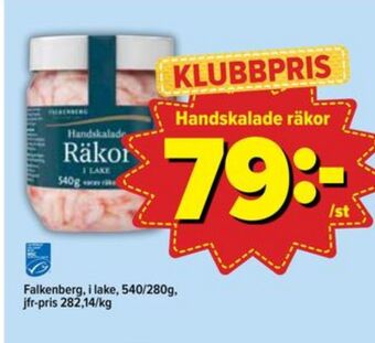Östenssons Falkenberg seafood räkor erbjuda