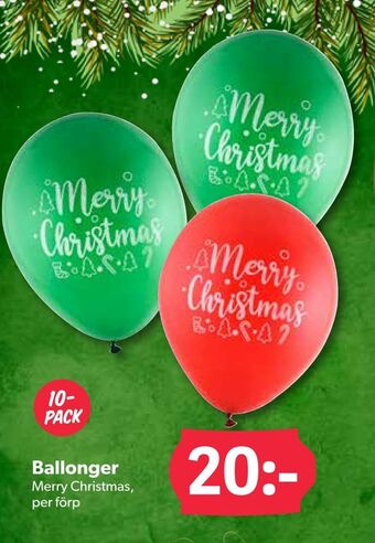 DollarStore Ballonger erbjuda