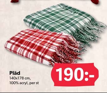 DollarStore Pläd erbjuda