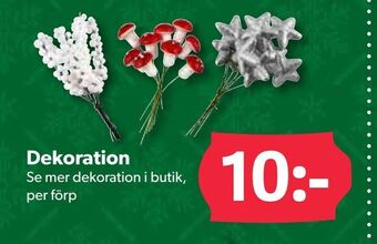 DollarStore Dekoration erbjuda