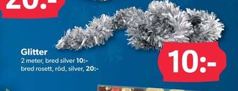 DollarStore Glitter erbjuda
