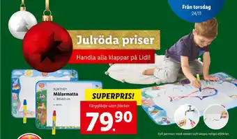 Lidl Playtive Målarmatta erbjuda