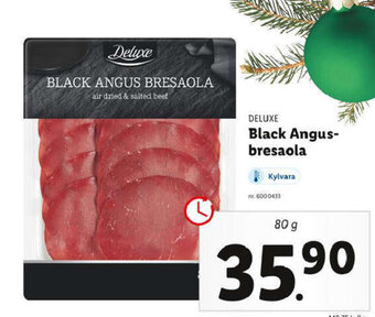 Lidl Deluxe Black Angus bresaola erbjuda