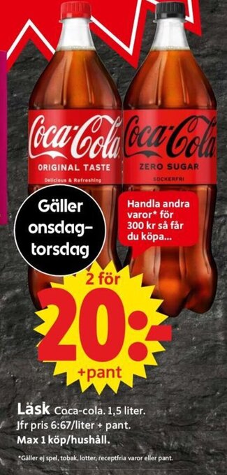 ICA Supermarket Läsk erbjuda