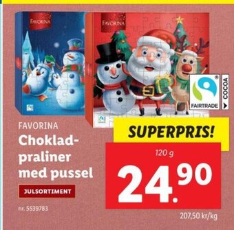 Chokladpraliner Med Pussel
