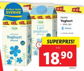 Lidl Yoghurt erbjuda
