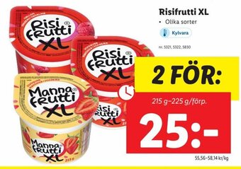 Lidl Risifrutti XL erbjuda