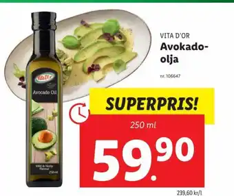 Lidl Avokado-Olja erbjuda