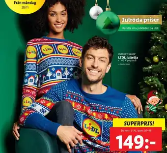 Lidl LIDL Jultröja erbjuda
