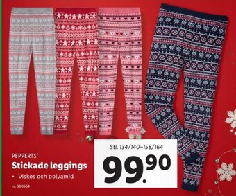 Lidl Stickade Leggings erbjuda