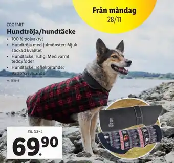 Hundtröja/Hundtäcke