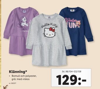 Lidl Klänning erbjuda