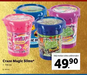 Lidl Craze Magic Slime erbjuda