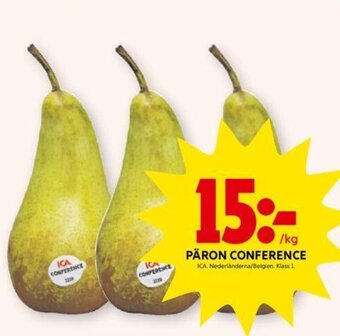 ICA Kvantum Päron Conference erbjuda