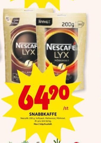 ICA Kvantum Snabbkaffe erbjuda