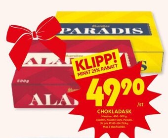 ICA Kvantum Chokladask erbjuda