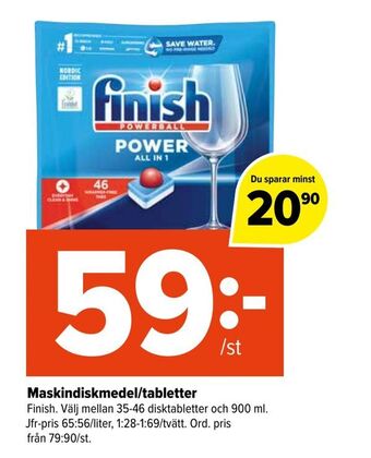 Coop Extra Maskindiskmedel/tabletter erbjuda
