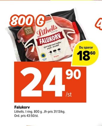 Coop Extra Falukorv erbjuda