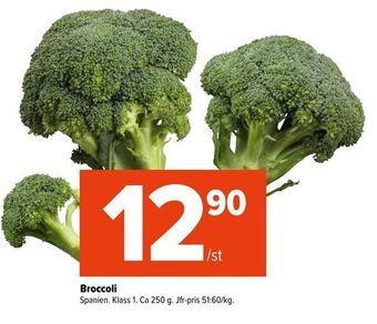 Coop Extra Broccoli erbjuda