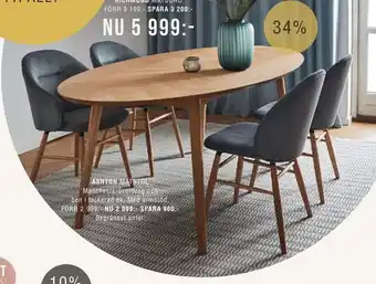 ILVA Ashton matstol erbjuda