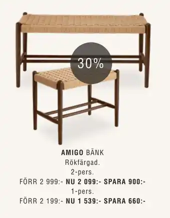Amigo bänk