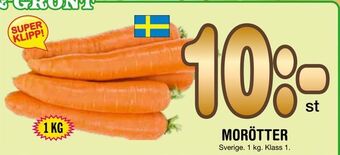 Nya Pulsen Morötter erbjuda