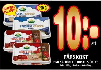 Nya Pulsen Färskost erbjuda
