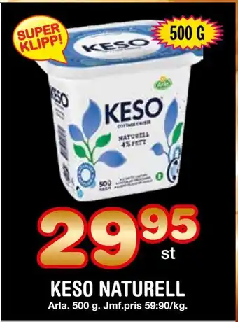 Nya Pulsen Keso naturell erbjuda