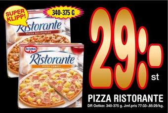 Nya Pulsen Pizza ristorante erbjuda