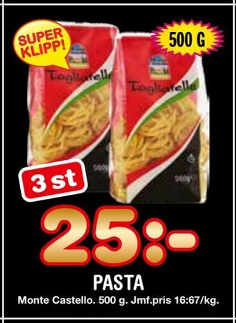 Nya Pulsen Pasta erbjuda