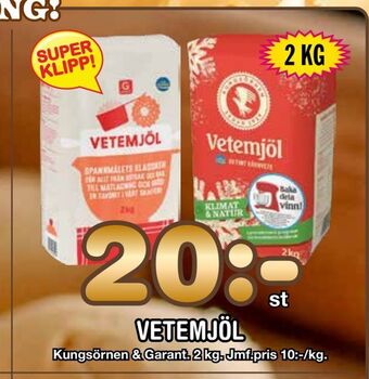 Nya Pulsen Vetemjöl erbjuda