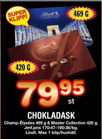 Nya Pulsen Chokladask erbjuda