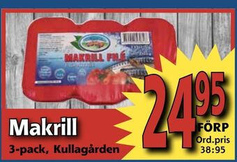Supergrossen Makrill erbjuda