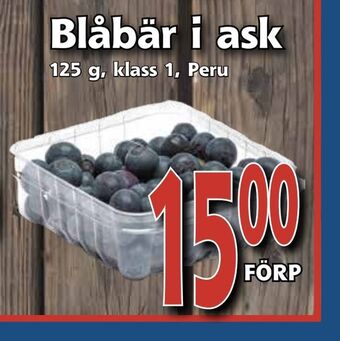 Supergrossen Blåbär i ask erbjuda