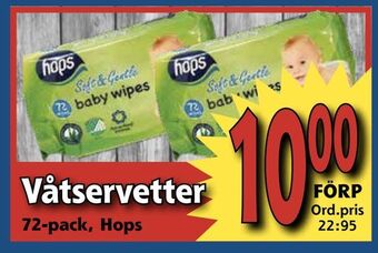 Supergrossen Våtservetter erbjuda