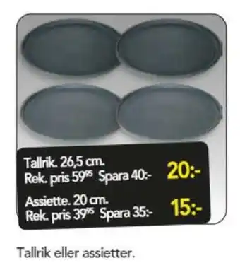 Bo Ohlsson Tings home tallrikar erbjuda