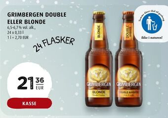 Scandinavian Park Grimbergen double eller blonde erbjuda
