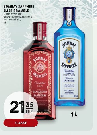 Scandinavian Park Bombay sapphire eller bramble erbjuda