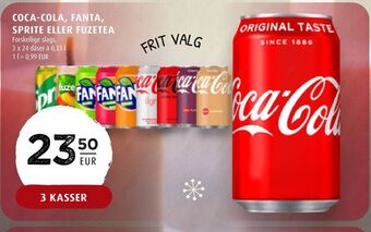 Scandinavian Park Coca-cola, fanta, sprite eller fuzetea erbjuda