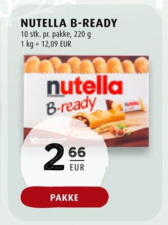 Scandinavian Park Nutella b-ready erbjuda