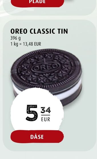 Scandinavian Park Oreo classic tin erbjuda